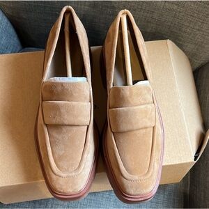 New Vince Robin Suede Loafers